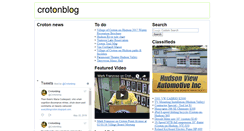 Desktop Screenshot of crotonblog.com